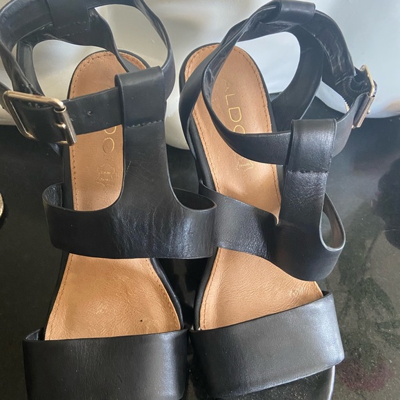 Aldo sandals size 8 never worn except for pic - Picture 4 of 4